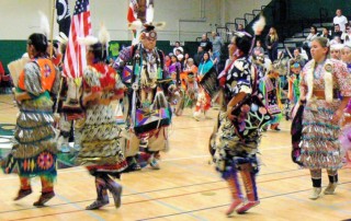 Gwen Steirer New Years Eve Powwow - Mt Pleasant Hight School - American Indian Alliance