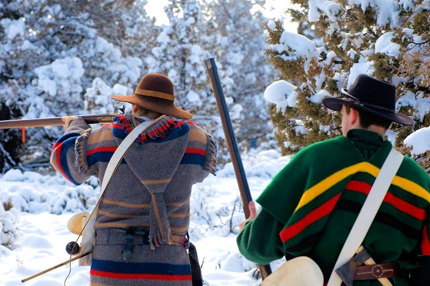 Horse Ridge Rendezvous - Grizzly Mountain Long Rifles - Horse Ridge Rendezvous Site - Johnson Ranch Road