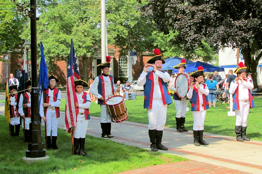 Nutmeg Volunteers Fife and Drum Muster - Nutmeg Junior Ancient Fife and Drum Corps - Nutmeg Volunteer Junior Ancient Fife and Drum Corps - Fort Griswold Battlefield State Park