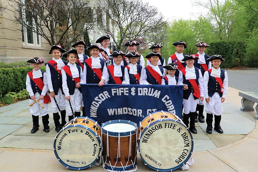 Windsor Fife and Drum Corps Annual Muster on Windsor Town Green