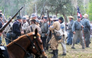 Battle at Narcoossee Mill Reenactment - Ralph V. Chisholm Park - Jacob Summerlin Camp #1516, Sons of Confederate Veterans