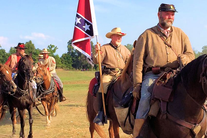 Colonel george r reeves 11th texas cavalry civil war reenactor group