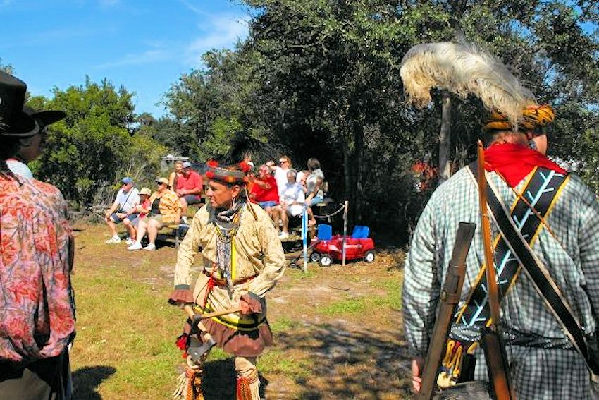 Fort Chokonikla Encampment Reenactment - Paynes Creek Historic State Park