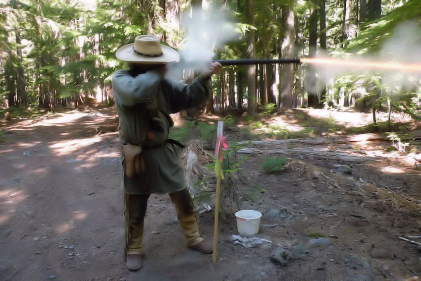 Puget Sound Free Trappers Rain Dee Voo - Capitol City Rifle and Pistol Club - Puget Sound Free Trappers Club