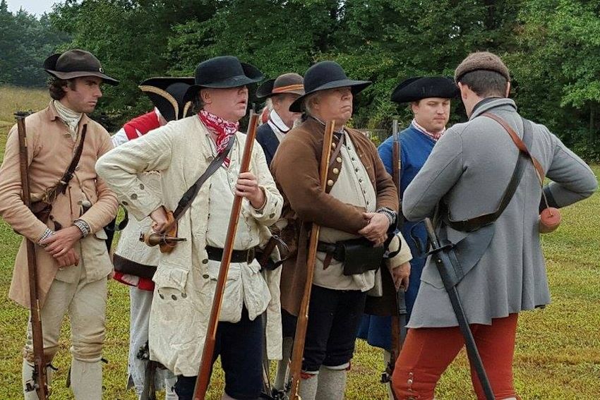 Fort Dobbs Militia Muster, Fort Dobbs Militia Muster French and Indian War Reenactment, Militia Muster, French and Indian War Reenactment, French & Indian War Reenactment