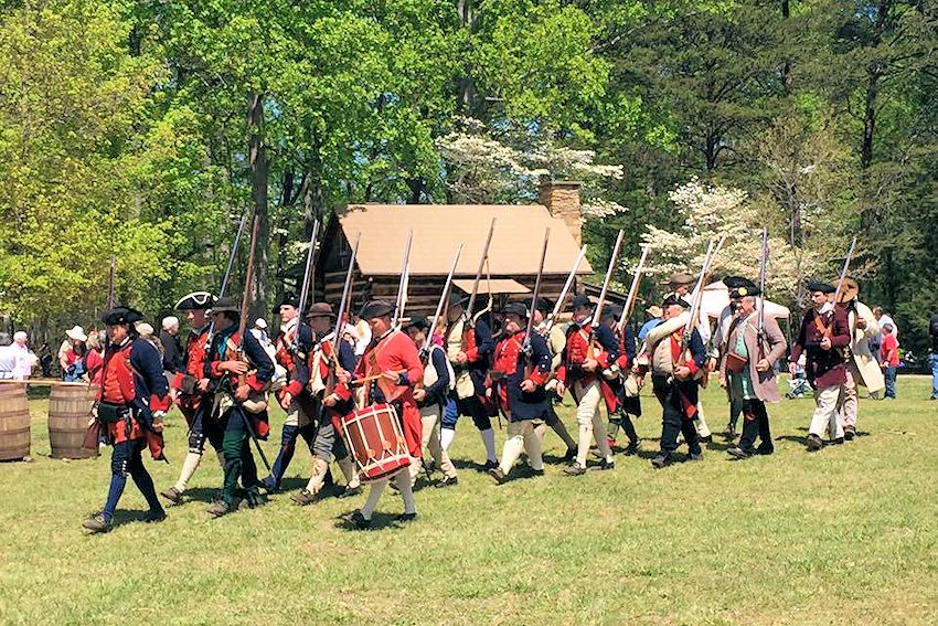 2018 Fort Dobbs War for Empire French and Indian War Reenactment