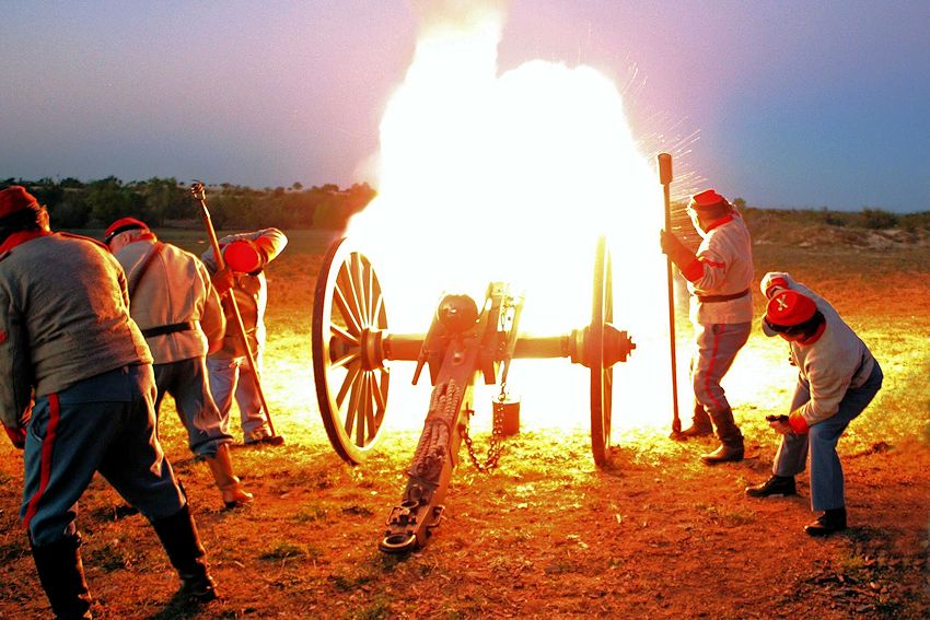 Mississippi Stands Civil War Reenactment - Brices Cross Roads National Battlefield Site - Mississippis Final Stands Interpretive Center - 1st Division - Southern Re-enactors Association