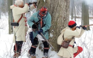 Old Fort Niagara Winter Woods Battle