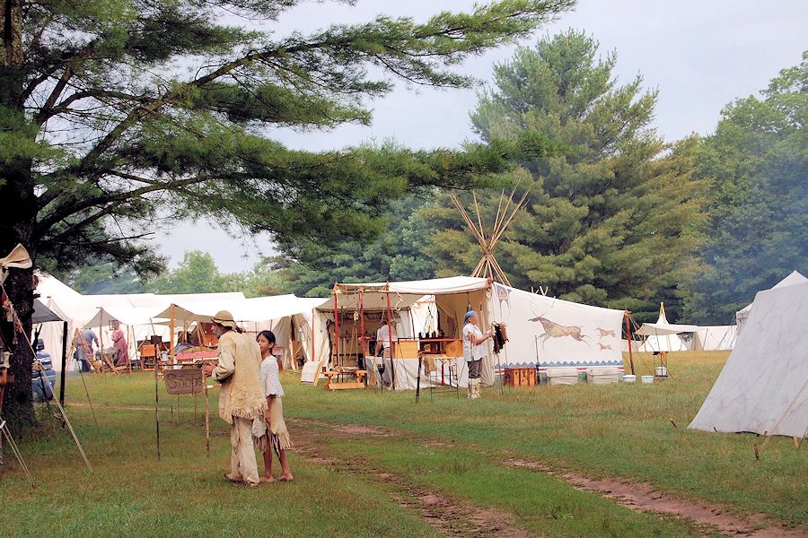 Forts Folle Avoine Fur Trade Rendezvous - Forts Folle Avoine Historic Park - Organizer Burnett County Historical Society