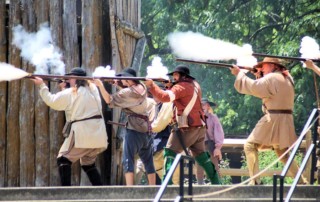 Old Fort Harrod Settlement and Raid - Friends of Fort Harrod - Old Fort Harrod State Park