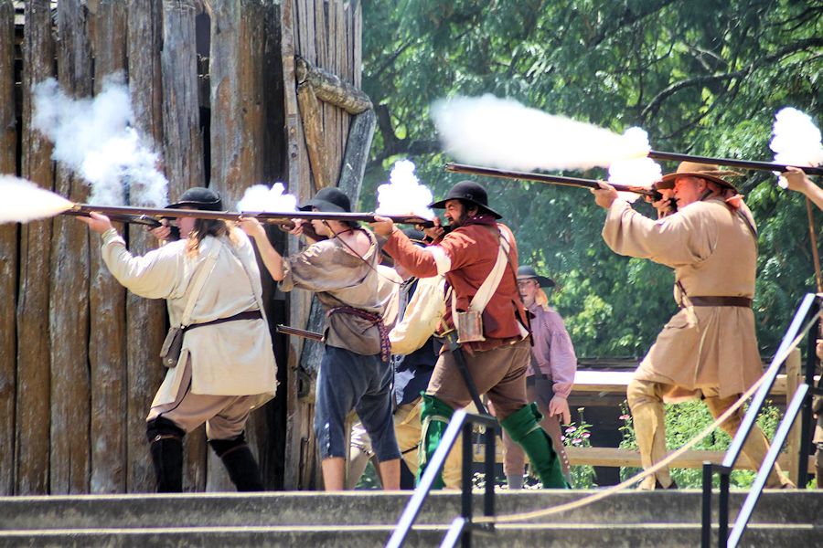 Old Fort Harrod Settlement and Raid - Friends of Fort Harrod - Old Fort Harrod State Park
