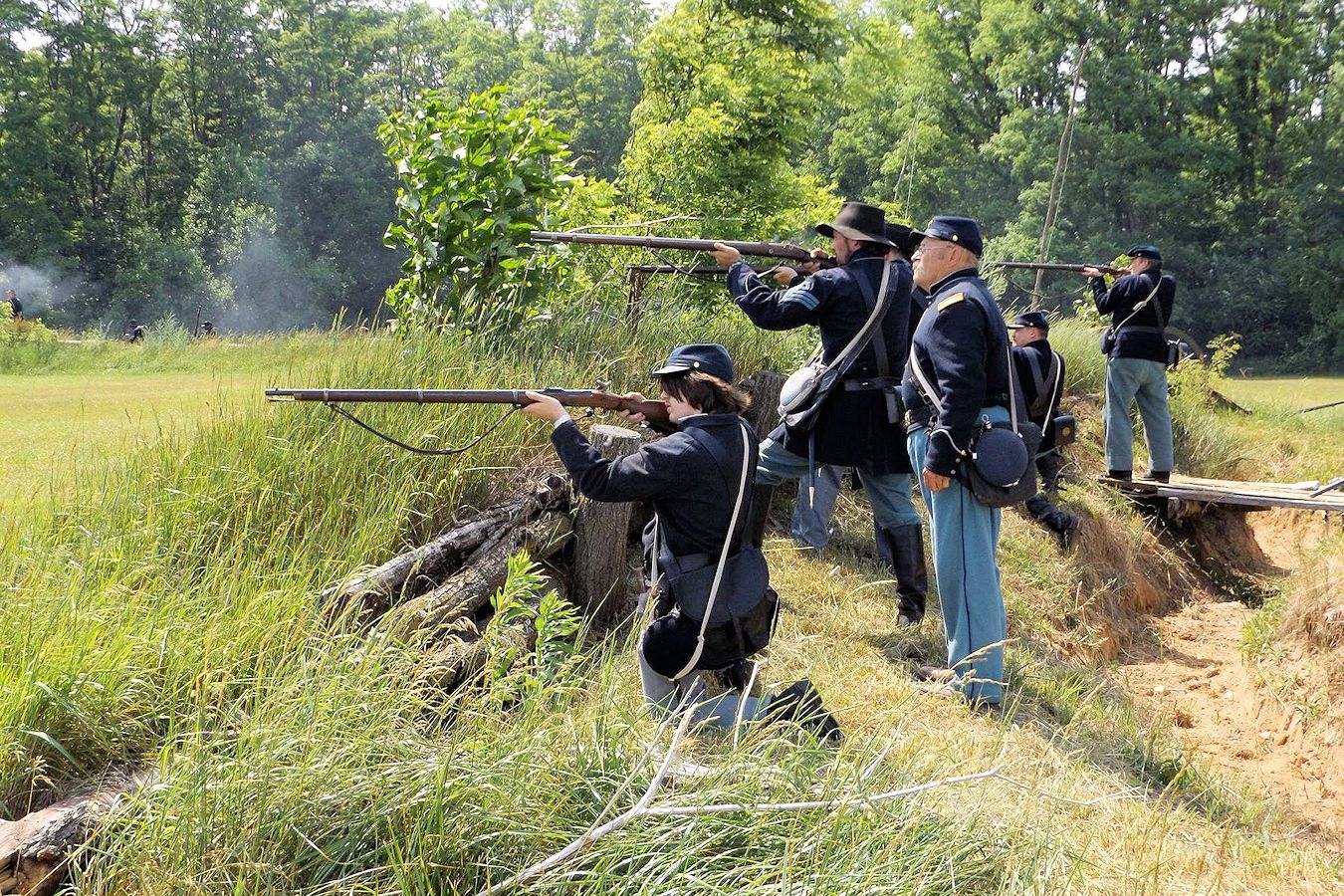 Battle for Turkeyville Civil War Reenactment