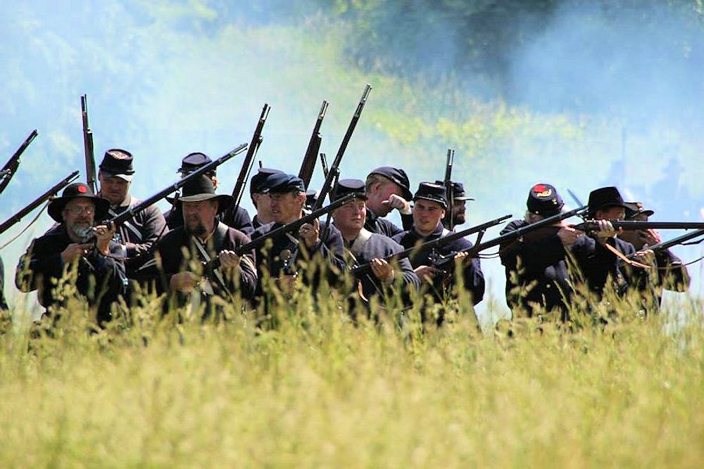 Battle for Turkeyville Civil War Reenactment
