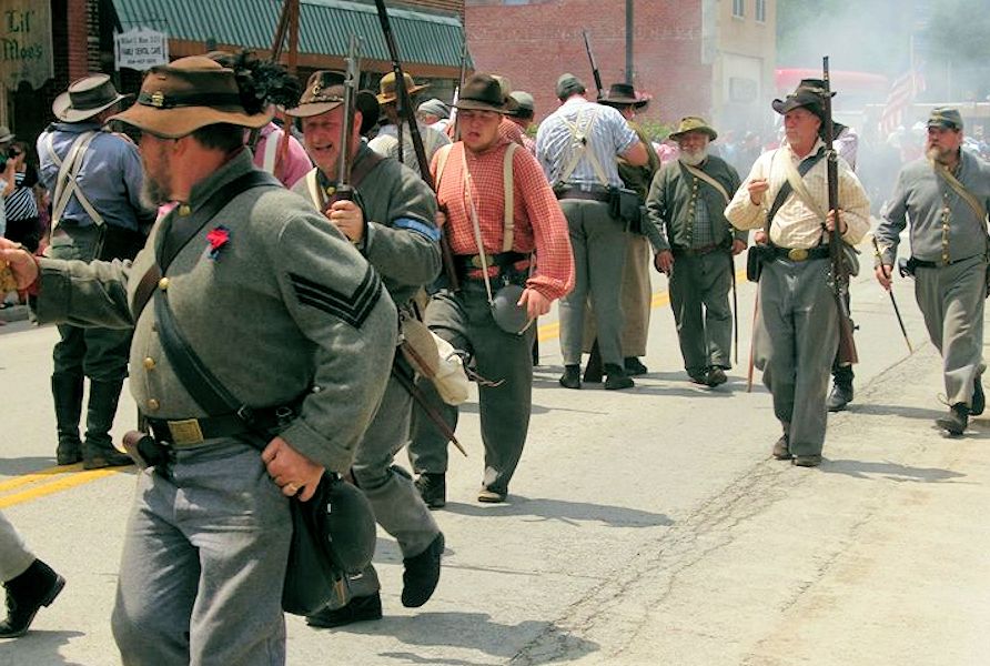 Blue and Gray Reunion - Battle of Philippi Reenactment - Downtown Philippi WV