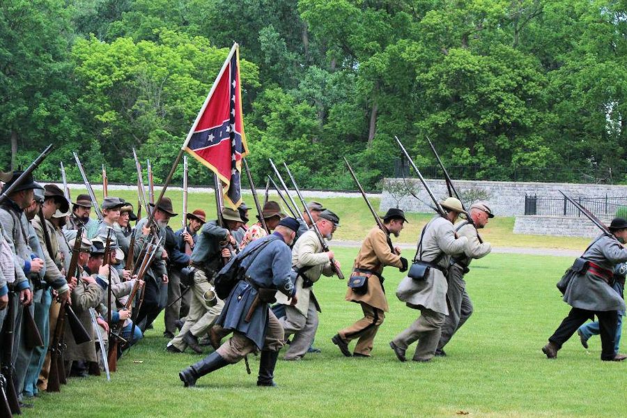 Greenfield Village Civil War Rememberance at The Henry Ford - 8th Arkansas - 22nd Michigan Civil War Reenactors