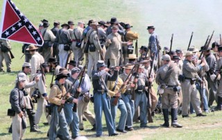 Jackson Civil War Muster - The Cascades - Experience Jackson - 5th Michigan Regiment Band - Michigan Cavalry Brigade Association