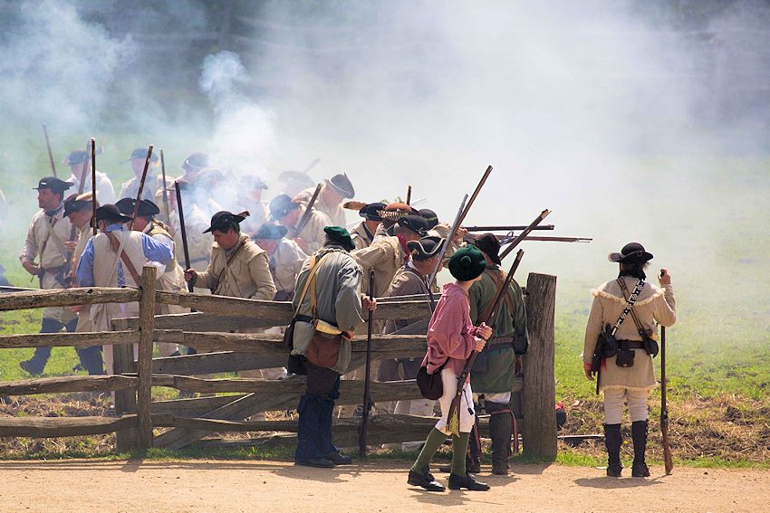 Revolutionary War Weekend at Mount Vernon - Mount Vernon Estate - The First Virginia Regiment Reenactors