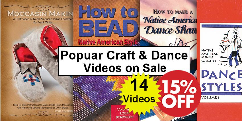Select Craft & Dance DVDs - SAVE 15% - Crazy Crow Trading Post Crow Calls Sale 