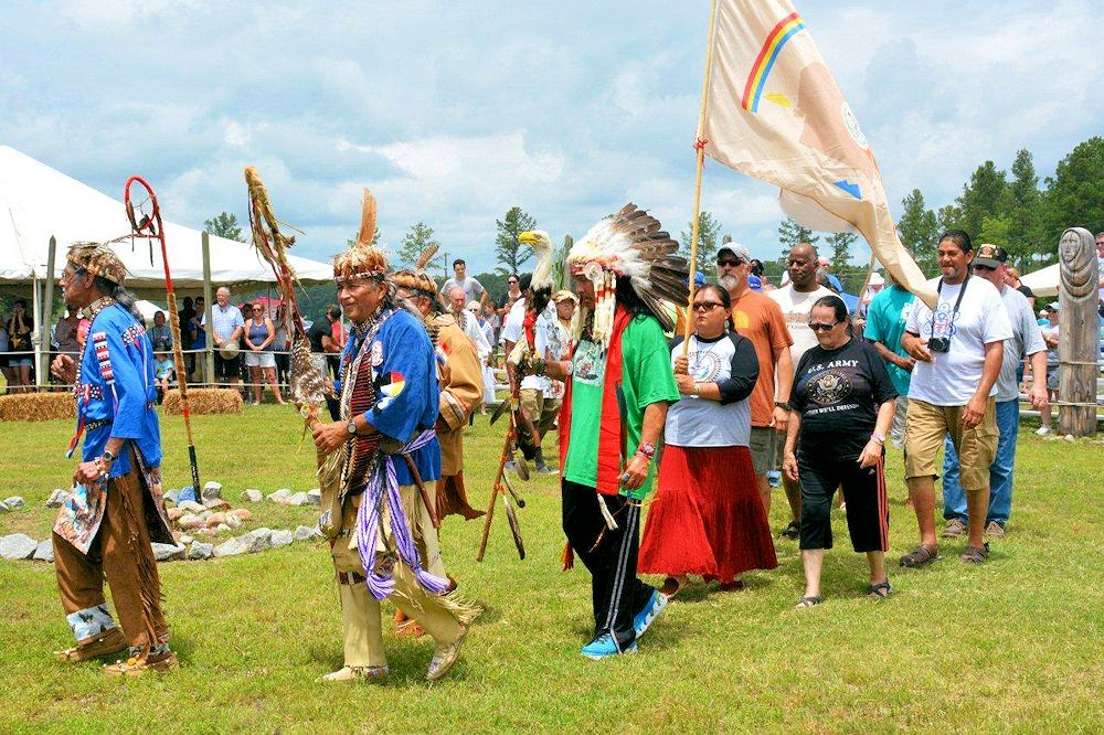 Cheroenhaka (Nottoway) Indian Green Corn Dance Intertribal Powwow - Cattashowrock Town - Cheroenhaka (Nottoway) Indian Tribe