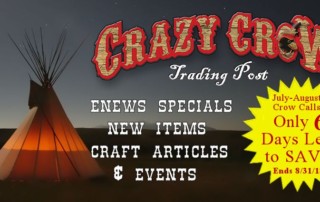 Last Chance Enews for July-August Crow Calls Sales & Specials