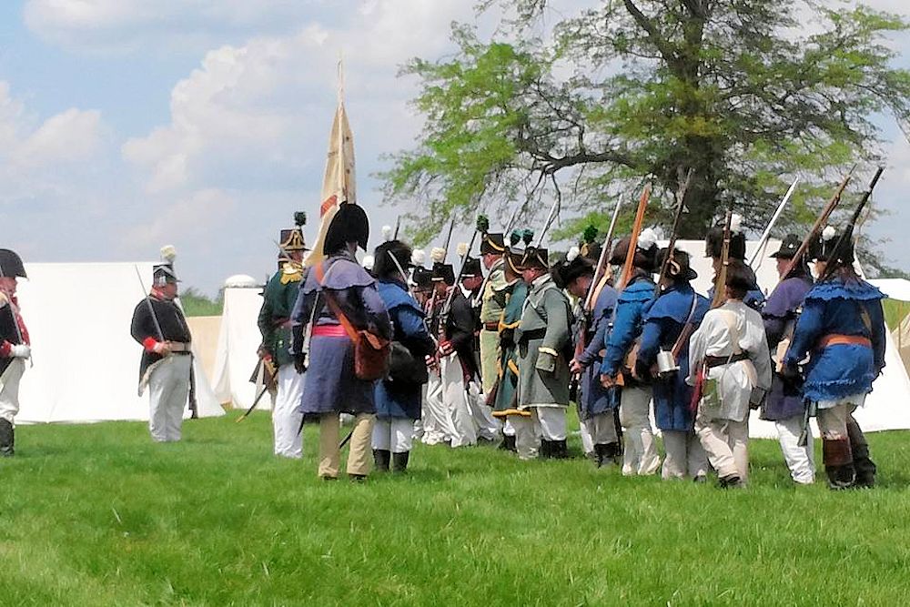 Lewisburg Bicentennial Living History Encampment - Lewisburg Community Park and Lewisburg Historical Society Train Depot - Village of Lewisburg