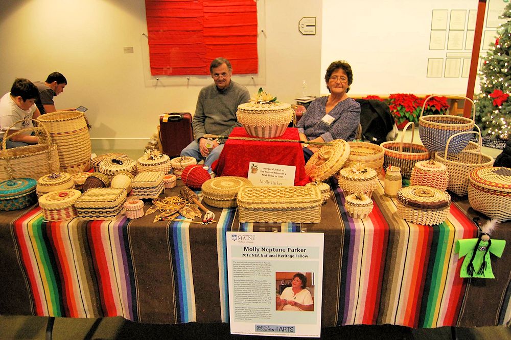 Basketmakers Holiday Market - Hudson Museum University of Maine - Maine Indian Basketmakers Alliance