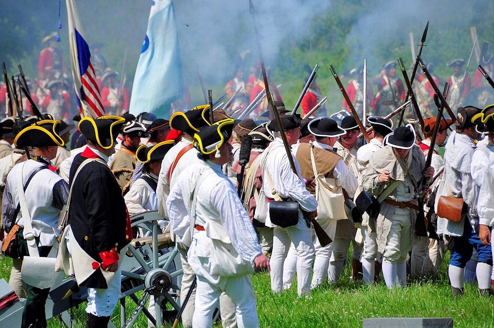 Battle of Monmouth Reenactment - Monmouth Battlefield State Park - Friends of Monmouth Battlefield - 7th Virginia Regiment Reenactors