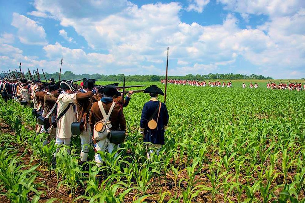 Battle of Monmouth Reenactment - Monmouth Battlefield State Park - Friends of Monmouth Battlefield - 7th Virginia Regiment Reenactors