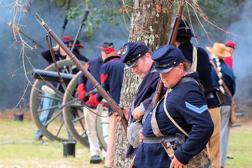 Battle of Newton Civil War Reenactment - John Hutto Park - Battle of Newton Society