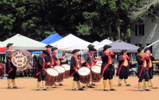 Thunder in the Valley Ancient Drum & Fife Muster - Moodus Ancient Muster - old Grange property - Moodus Drum and Fife Corps
