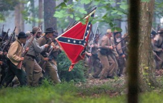 Battle of Blountville Civil War Reenactment and Military Park - Old Hawley Farm - Department of East Tennessee Reenacting - Sullivan County Department of Archives and Tourism - 63rd Tennessee Volunteer Infantry CSA Reenactors