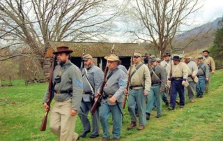 Department of East Tennessee Camp of Instruction Weekend - Titpton-Haynes State Historic Site - 63rd Tennessee Volunteer Infantry CSA Reenactors - Department of East Tennessee Reenacting - DEP Camp of Instruction Weekend