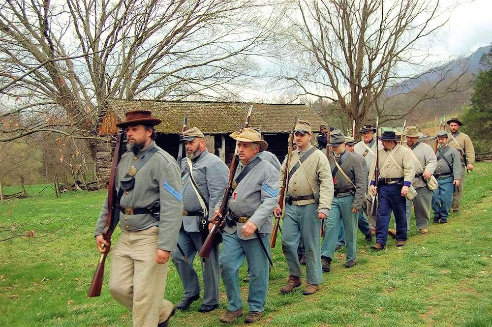 Department of East Tennessee Camp of Instruction Weekend - Titpton-Haynes State Historic Site - 63rd Tennessee Volunteer Infantry CSA Reenactors - Department of East Tennessee Reenacting - DEP Camp of Instruction Weekend