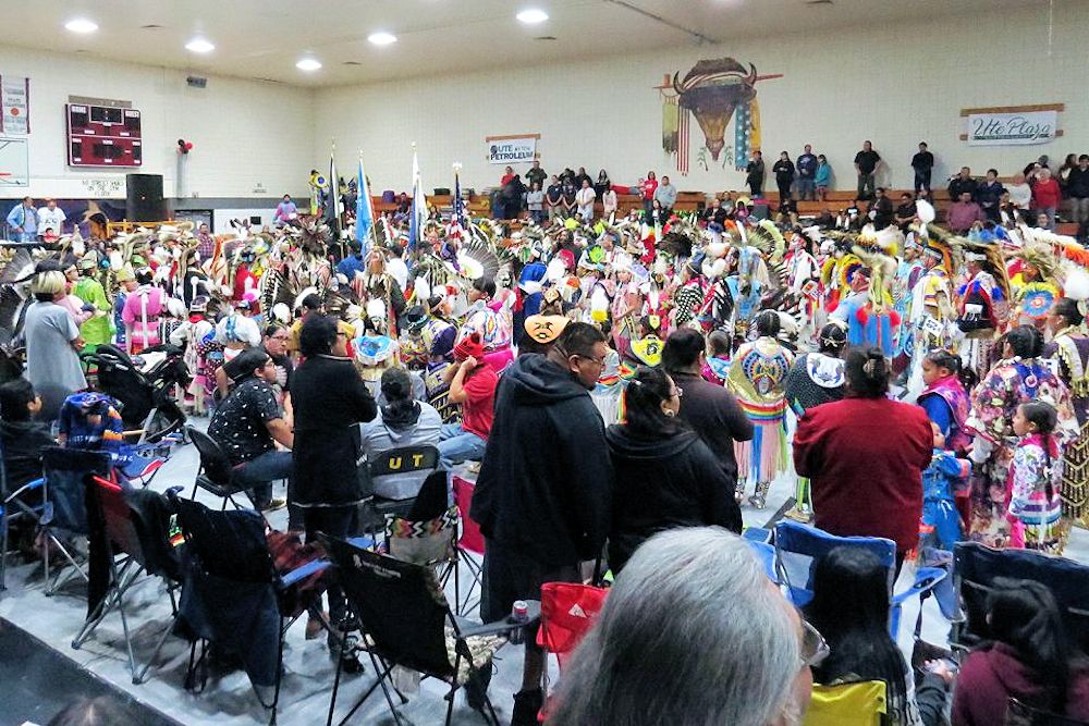 Northern Ute Thanksgiving Pow Wow - Fort Duchesne Gym - Ute Indian Tribe