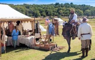 Woolaroc Fall Mountain Man Encampment - Woolaroc Spring Mountain Man Encampment - Woolaroc Museum and Wildlife Preserve - Woolaroc's Mountain Men, Wes & Roger Butcher