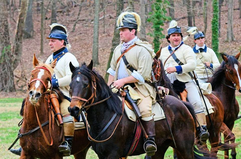 3rd Continental Light Dragoons Revolutionary War Reenactors