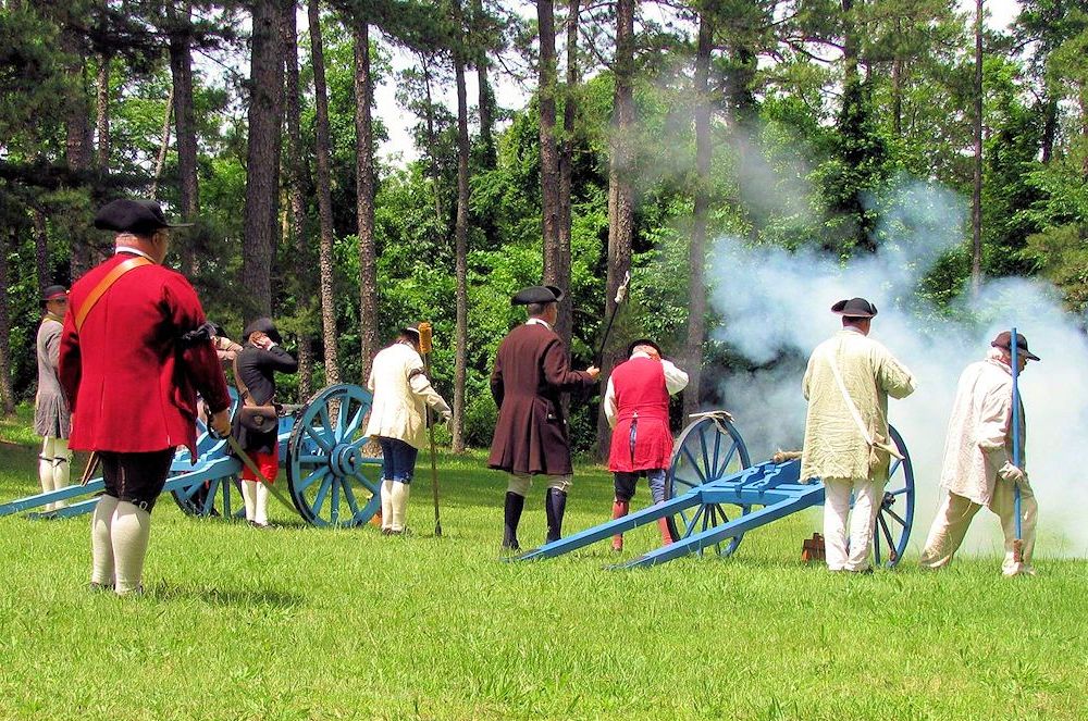 Battle of Alamance Reenactment - Alamance Battleground State Historic Site - Alamance Battleground Friends Inc