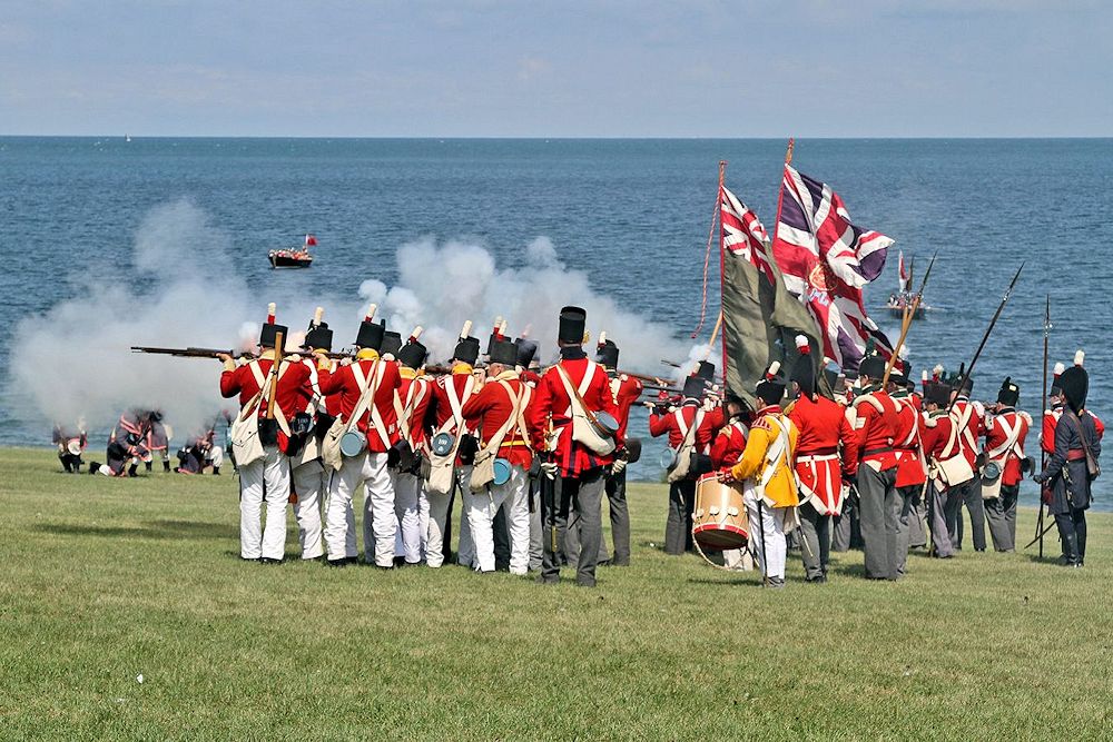 Old Fort Niagara War of 1812 Encampment