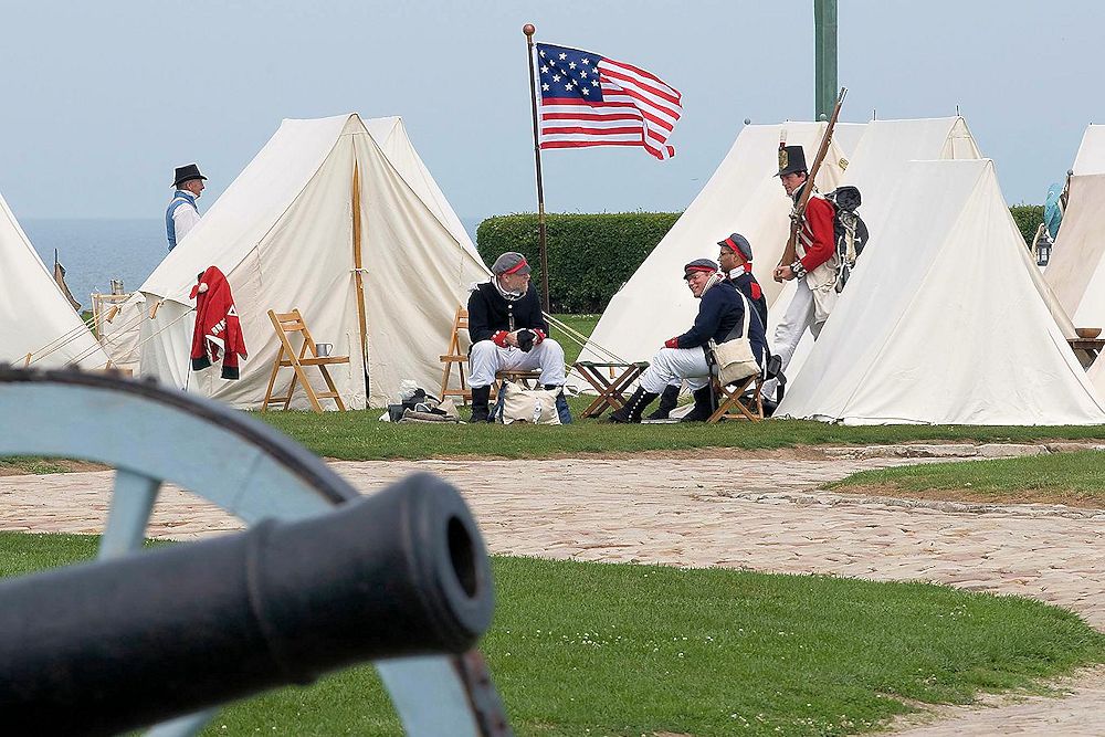 Old Fort Niagara War of 1812 Encampment