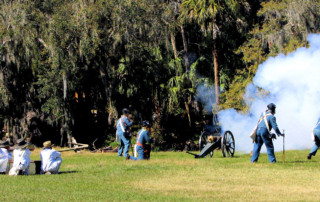 Seminole War Reenactors Hillsborough River State Park - by Crazy Crow Trading Post