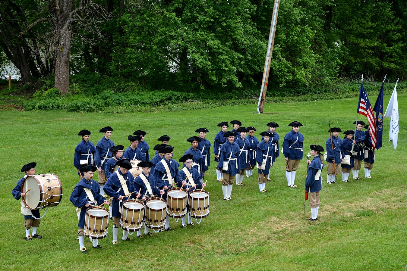 Central York Middle School Fife & Drum Corps Colonial Era Fife & Drum