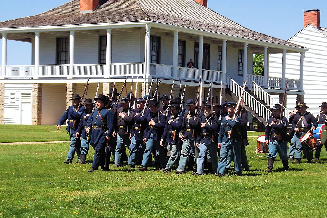 Fort Scott Civil War Encampment