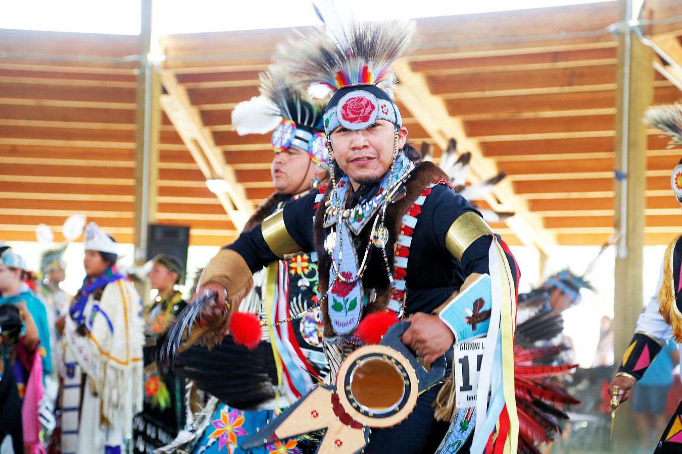 Round Lake Arbor in Inchelium WA Arrow Lakes Memorial Powwow