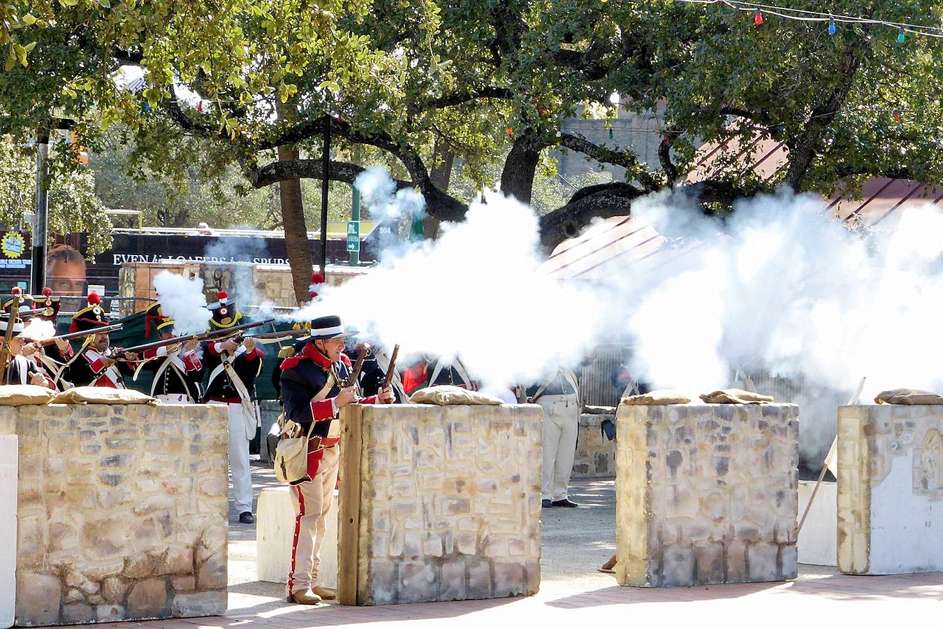 Battle of Béjar Reenactment - Maverick Plaza at La Villita - San Antonio Living History Association