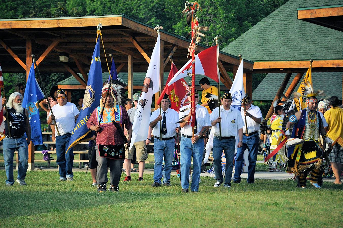 Great Lakes Area Traditional Pow Wow - Hannaville Indian Community Pow Wow - Woodland Valley Gathering Grounds