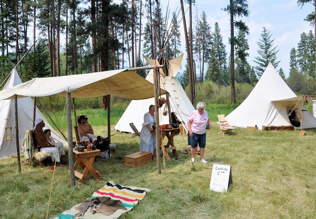 Spring Rock River Rendezvous hosted by the Kootenai Muzzleloaders - Fawn Creek Campground