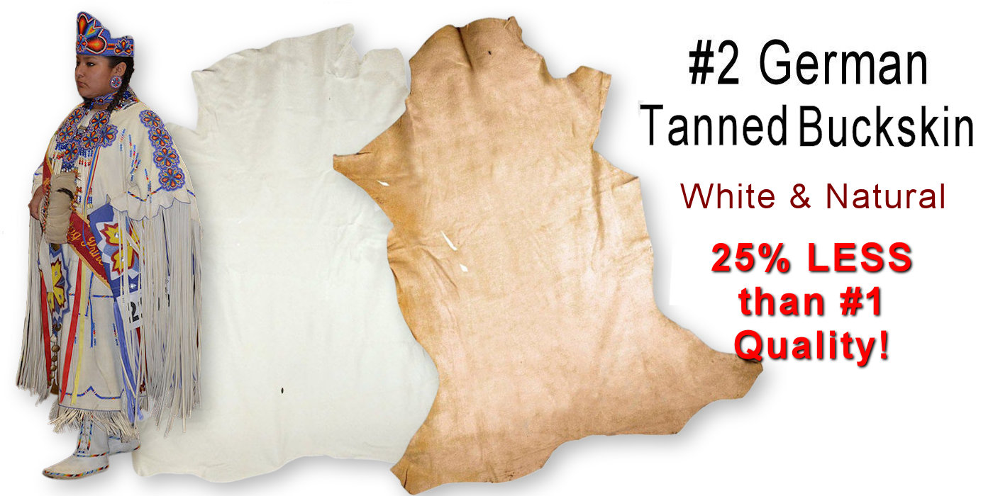 #2 German Tan Buckskin HUGE SAVINGS! - Crazy Crow Trading Post Crow Calls