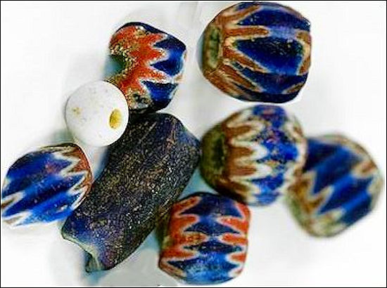 Tracking a conquistador with beads: DeSoto Identified by Chevron Beads in Georgia! Crazy Crow Trading Post