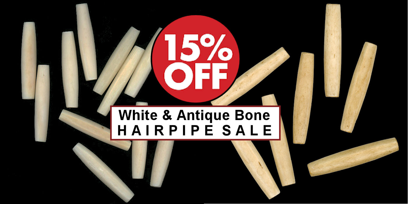 Crazy Crow Trading Post Bone Hair Pipe Sale