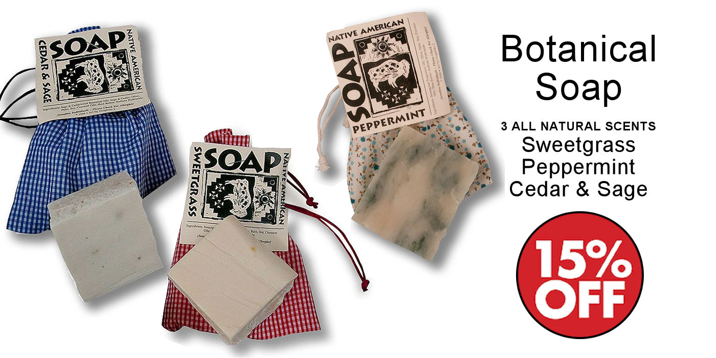 Botanical Soap Sale - 3 Scents all Natural - Crazy Crow Trading Post